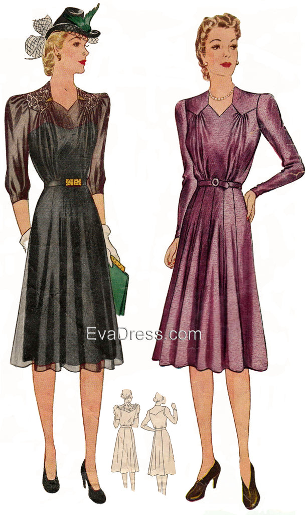 1940 dress style
